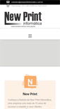 Mobile Screenshot of newprintinformatica.com.br